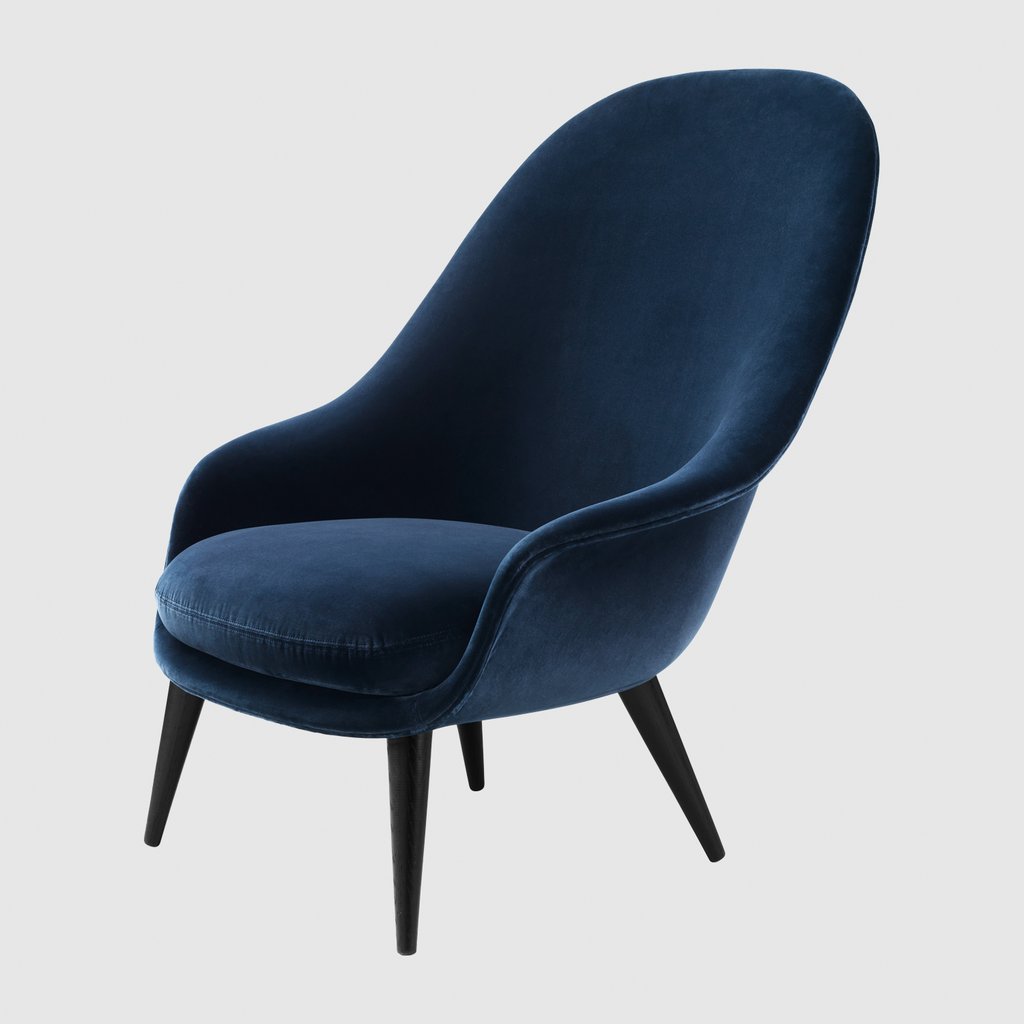 Bat Lounge Chair - Fully Upholstered