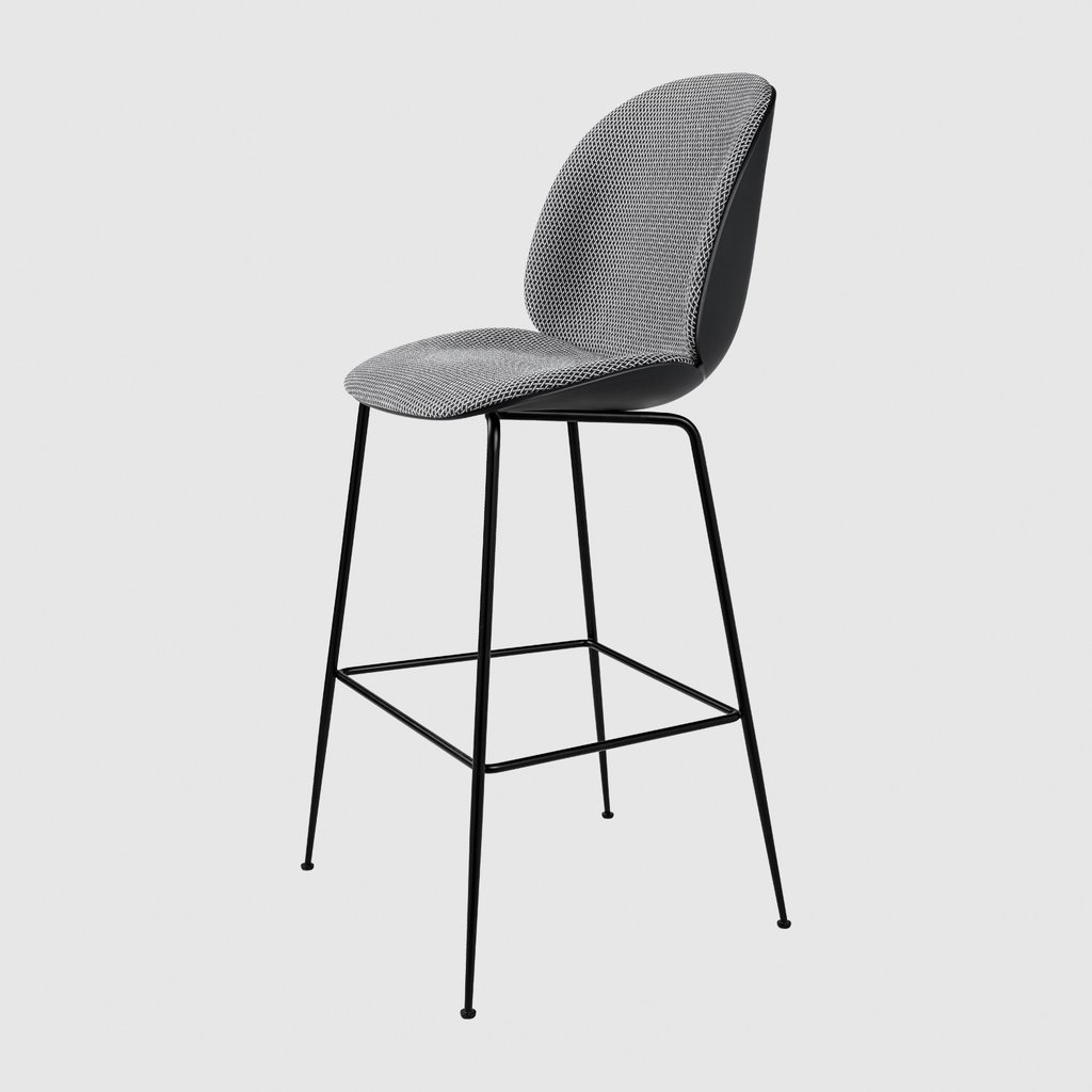 Beetle Bar Chair - Front Upholstered - 75 cm