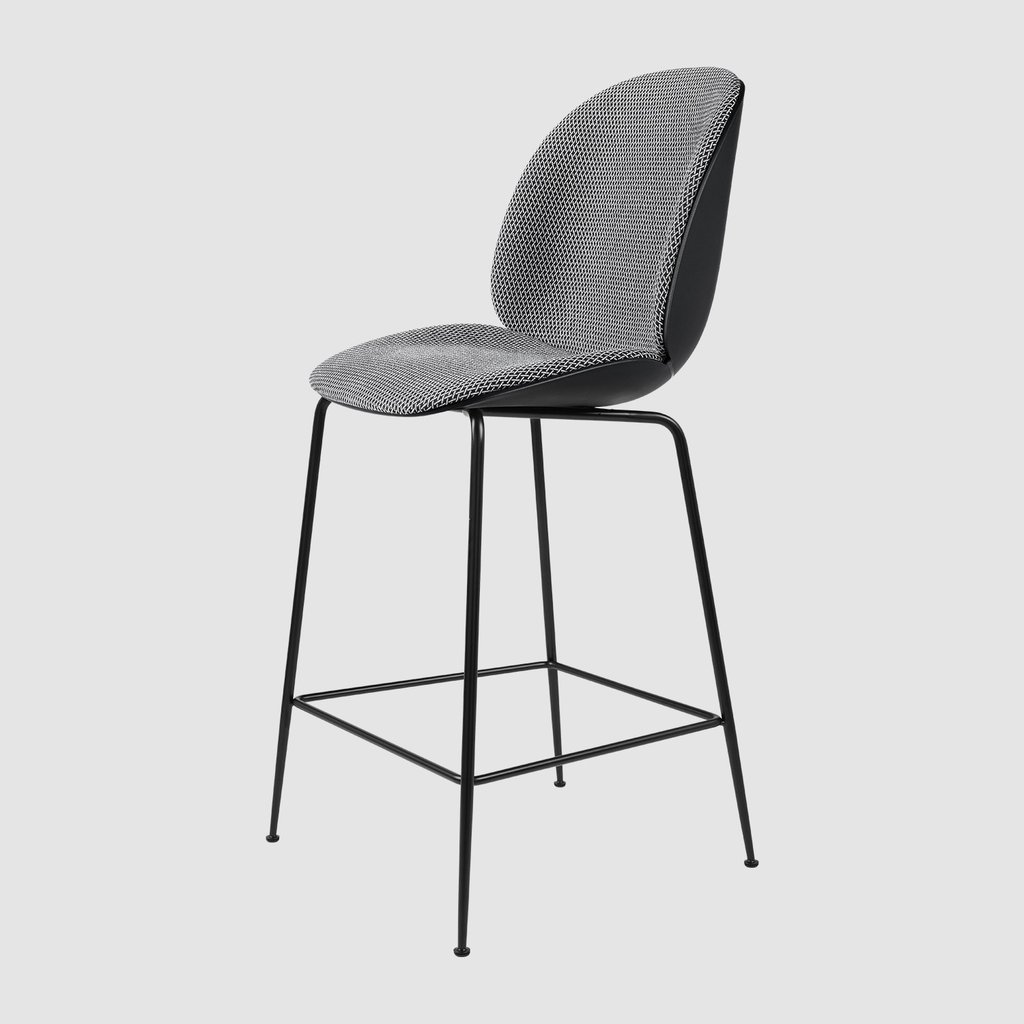Beetle Counter Chair - Front Upholstered - 65 cm