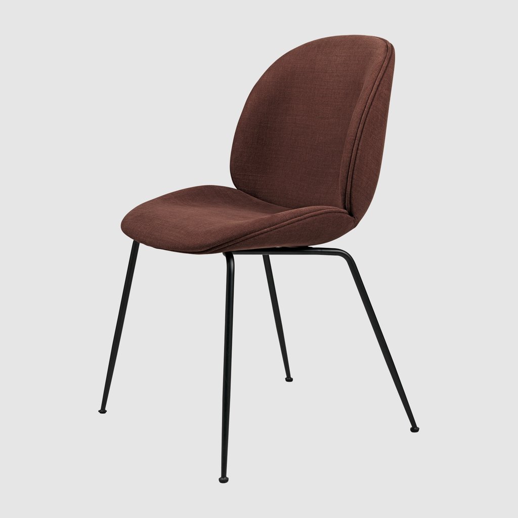 Beetle Dining Chair, Conic Base - Fully Upholstered in Chivasso CH1249/715