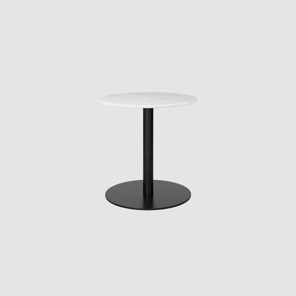 GUBI 1.0 Lounge Table - Round - Dia. 60 - Black base