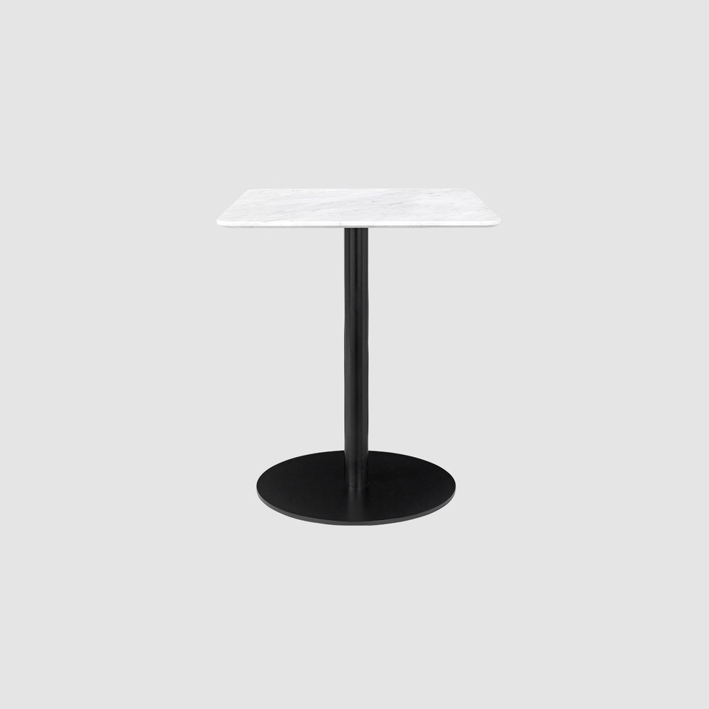 GUBI 1.0 Dining table - Square - 60x60 - Black base