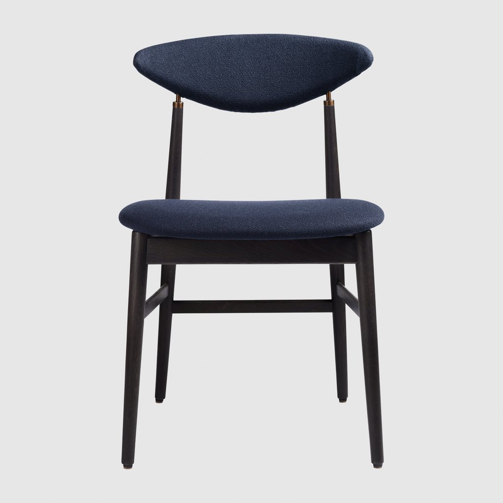 Gent Dining Chair - Fully Upholstered, Wood base