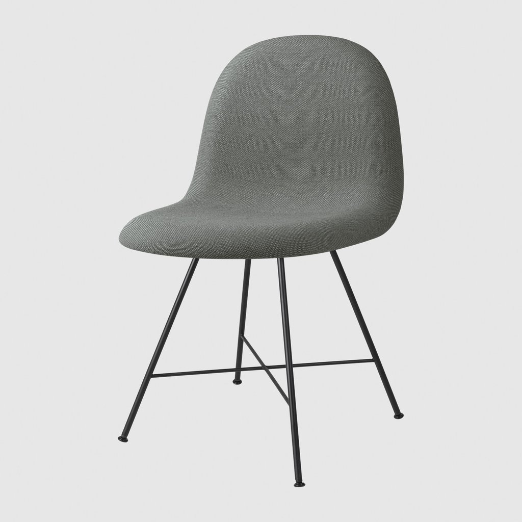 3D Dining Chair - Fully Upholstered - Center base