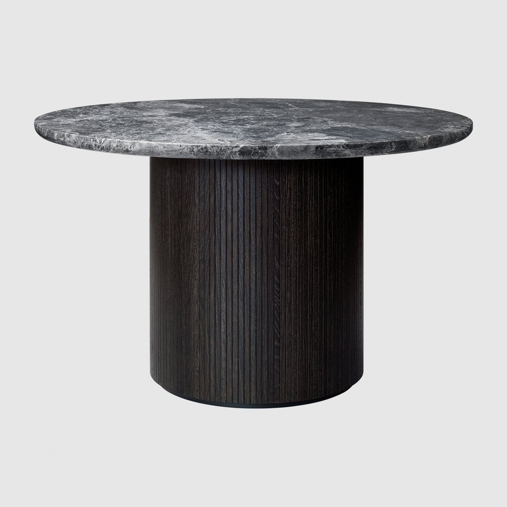 Moon Dining Table - Round, Ø120, Marble top